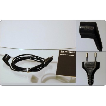 Power cable for TV Brionvega ALGOL 11