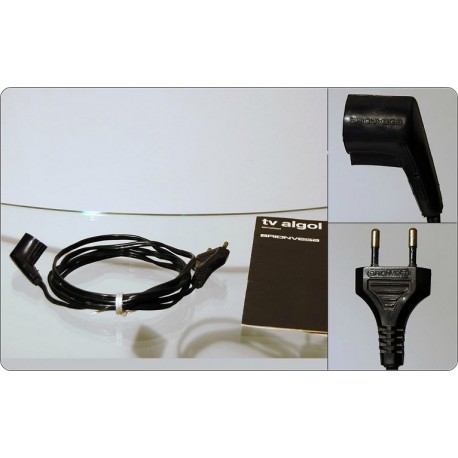 Power cable for TV Brionvega ALGOL 11