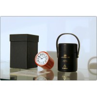 Orologio da Tavolo LORENZ Mod. STATIC, Swiss Made 1959 - Silver