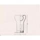 Lampada da Tavolo ARTEMIDE Mod. SAFFO - A. Mangiarotti 1967 - Murano