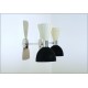 Wall Lamp Art. A-144 - Metal / BRASS Chromed - BLACK & WHITE