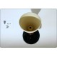 Wall Lamp Art. A-144 - Metal / BRASS Chromed - BLACK & WHITE
