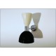 Wall Lamp Art. A-144 - Metal / BRASS Chromed - BLACK & WHITE