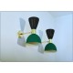 Wall Lamp Art. A-146 - Metal / Brass - BLACK - Dark GREEN