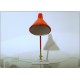 Table Lamp STILUX Milano, Made in Italy 1950 - RED Color