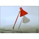 Table Lamp STILUX Milano, Made in Italy 1950 - RED Color
