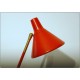 Table Lamp STILUX Milano, Made in Italy 1950 - RED Color