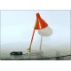 Table Lamp STILUX Milano, Made in Italy 1950 - RED Color