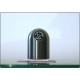 Table Clock LORENZ Mod. STATIC, Swiss 1959 - Dark Grey