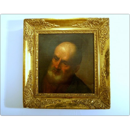 Scuola Italiana ( XVII ) Olio su Tela - San Paolo Apostolo