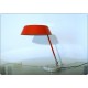 Lampada da Tavolo STILUX Milano, Made in Italy 1950 - ROSSO