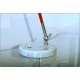 Table Lamp STILUX Milano, Made in Italy 1950 - RED Color