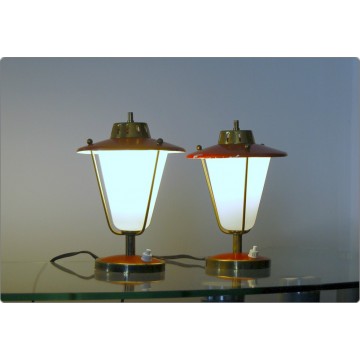 Pair of ARREDOLUCE Table Lamps - Angelo Lelii 1950