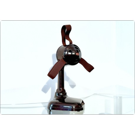 Ventilatore da Tavolo E. Marelli, Mod. NASTROVENT TRINACRIA, Made in Italy 1934, Bachelite