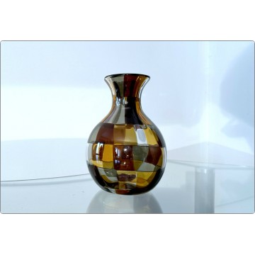 VENINI - Vase by Fulvio Bianconi Mod. PEZZATO 'ISTANBUL' 1950