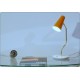 Table Lamp Art. TL-310 - Brass / Marble - ORANGE Color