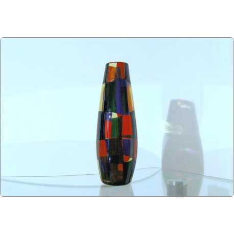 VENINI - Vaso di Fulvio Bianconi Mod. PEZZATO PARIGI