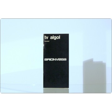 Libretto di Istruzioni TV BRIONVEGA Mod. ALGOL