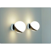 Applique SFERA GLASS Art. A-301 - NERO / Cromo