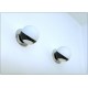 Applique SFERA GLASS Art. A-301 - NERO / Cromo