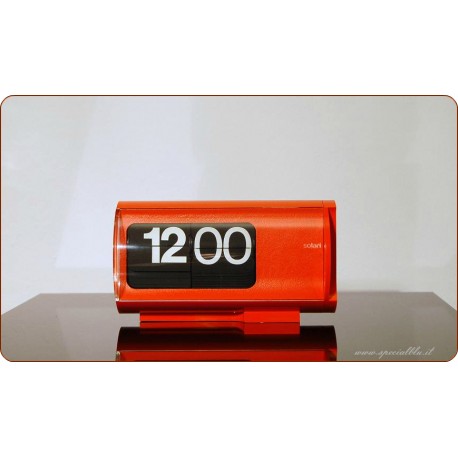 Table Clock Solari Udine Mod. CIFRA 3 SYNCHRON, Design G. Valle
