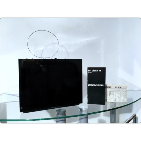 Brionvega BLACK ST 201, Made in Italy 1969, Design M. Zanuso, R. Sapper