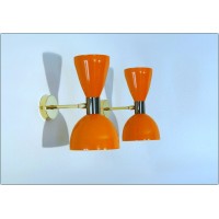 Applique Art. A-039 - Metallo / Ottone - ARANCIONE