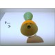 Applique Art. A-035 - Metallo / Ottone - VERDE Chiaro / ARANCIONE