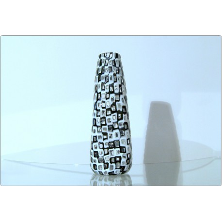 VENINI - Vase by Tobia Scarpa Mod. OCCHI - Murano Glass 1960 - 31 Cm