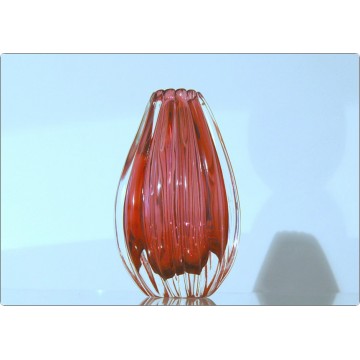 SEGUSO Vaso Mod. 12024 - Flavio Poli - Murano Vetri d'Arte 1958