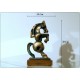 Bronze sculpture DOMENICO COLANZI - Prancing Horse - 1983