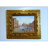 VENEZIA Canal Grande - Olio su tela - 20th century
