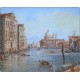 VENEZIA Canal Grande - Olio su tela - 20th century