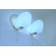 iGUZZINI - Pair of Wall Lamps - Mod. ELPIS - A. Guarneri 1976