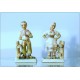 PRECIOSA Torino - Coppia di statuine in Maiolica - 1940 ca
