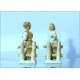 PRECIOSA Torino - Pair of Majolica figurines - 1940 ca