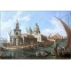 VENICE Grand Canal - Oil on canvas - 19th century - Michele Marieschi Style