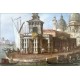 VENICE Grand Canal - Oil on canvas - 19th century - Michele Marieschi Style