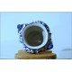 FAENZA Majolica Potiche - 19th century - White / Blue