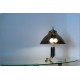 G. REGGIANI - Lampada da Tavolo - Perspex / Ottone - Made in Italy