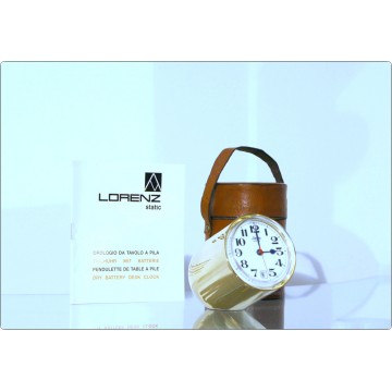 Table Clock LORENZ Mod. STATIC - LIMITED ED. - Swiss Made '59