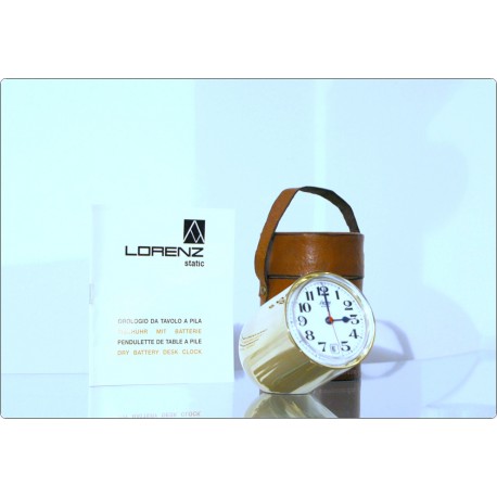 Table Clock LORENZ Mod. STATIC - LIMITED ED. - Swiss Made '59