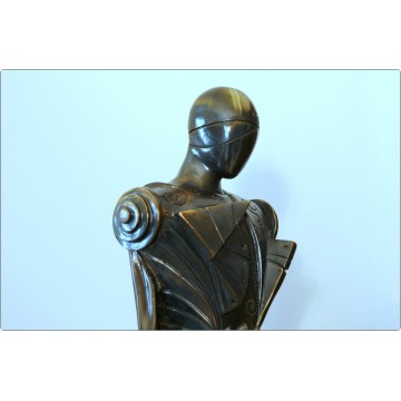 Giorgio de Chirico - IL TROVATORE - Bronze Sculpture - SANTORO By De Chirico 1970