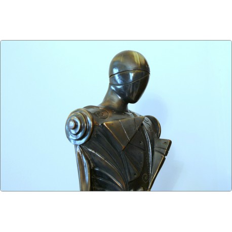 Giorgio de Chirico - IL TROVATORE - Bronze Sculpture - SANTORO By De Chirico 1970