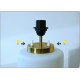 STILNOVO Table Lamp - Glass / Brass - Italy '60