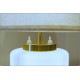 STILNOVO Table Lamp - Glass / Brass - Italy '60
