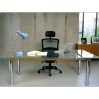 Lampada da Tavolo STILNOVO - Mod. 8042 - Italy 1959 - Celeste