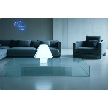 VISTOSI Table Lamp - Murano Glass - Italy 1970