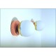 Applique SFERA GLASS Art. A-050 - Ottone - ROSA