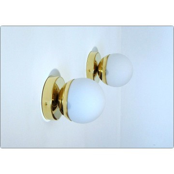 Applique SFERA GLASS Art. A-047 - OTTONE